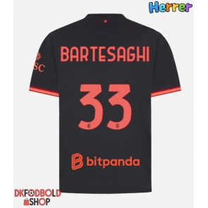 AC Milan Davide Bartesaghi #33 Tredje trøje 2026-27 Kort ærmer AC Milan Davide Bartesaghi #33 Tredje trøje 2026-27 Kort ærmer